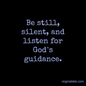 Silence and Know God