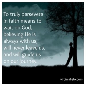 Perseverance in Faith